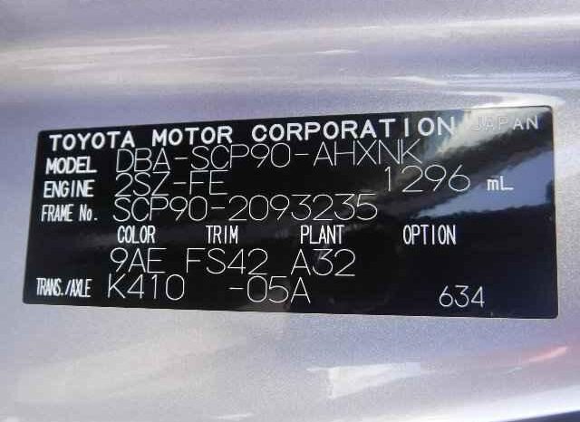 
								2009 Toyota Vitz full									